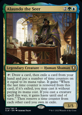 Alaundo the Seer - Commander Legends: Battle for Baldur's Gate - R - 264