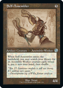 Self-Assembler (Schematic) - The Brothers' War: Retro Frame Artifacts - U - 114