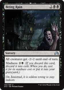 Biting Rain - Shadows over Innistrad - U - 102