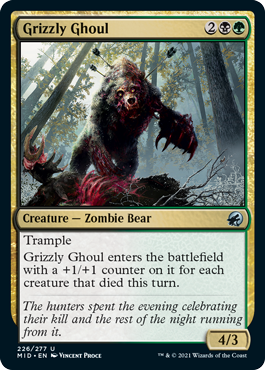 Grizzly Ghoul - Innistrad: Midnight Hunt - U - 226