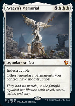 Avacyn's Memorial - Commander: Innistrad: Midnight Hunt - M - 31
