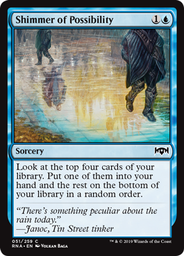 Shimmer of Possibility - Ravnica Allegiance - C - 51