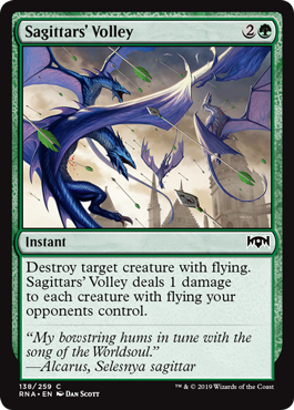 Sagittars' Volley - Ravnica Allegiance - C - 138