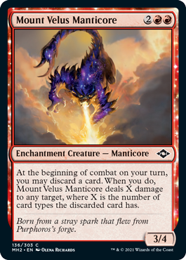 Mount Velus Manticore - Modern Horizons 2 - C - 136