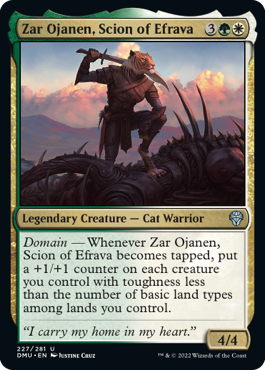 Zar Ojanen, Scion of Efrava - Dominaria United - U - 227