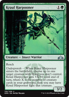 Kraul Harpooner - Guilds of Ravnica - U - 136