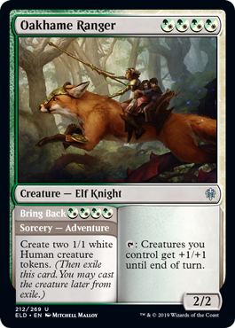 Oakhame Ranger - Throne of Eldraine - U - 212