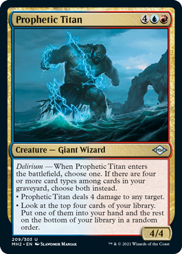 Prophetic Titan - Modern Horizons 2 - U - 209
