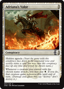 Adriana's Valor - Conspiracy: Take the Crown - C - 1