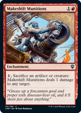 Makeshift Munitions - Commander Legends - C - 191