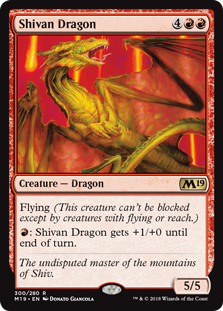 Shivan Dragon - Core Set 2019 - R - 300
