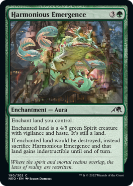 Harmonious Emergence - Kamigawa: Neon Dynasty - C - 190