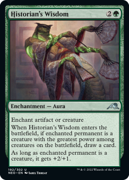 Historian's Wisdom - Kamigawa: Neon Dynasty - U - 192