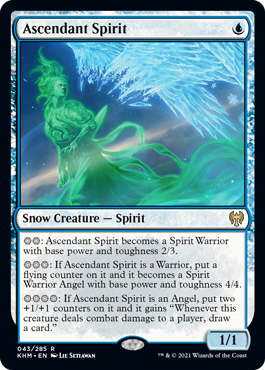 Ascendant Spirit - Kaldheim - R - 43