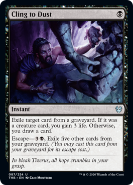 Cling to Dust - Theros Beyond Death - U - 87