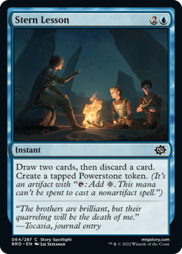 Stern Lesson - The Brothers' War - C - 64