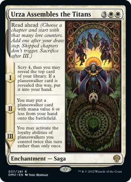 Urza Assembles the Titans - Dominaria United - R - 37