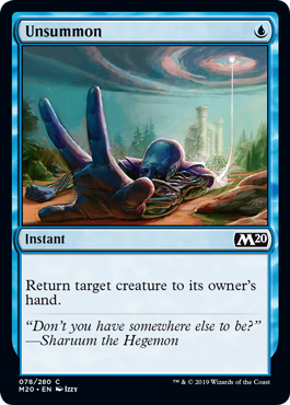Unsummon - Core Set 2020 - C - 78