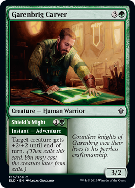 Garenbrig Carver - Throne of Eldraine - C - 156