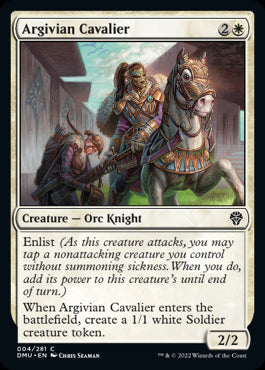 Argivian Cavalier - Dominaria United - C - 4