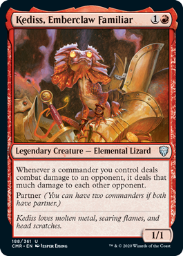 Kediss, Emberclaw Familiar - Commander Legends - U - 188