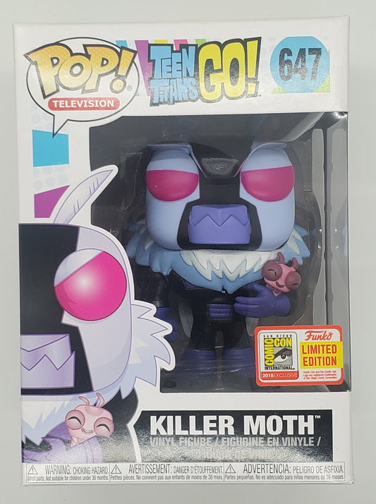 Funko Pop! SDCC 2018 Killer Moth Teen Titans GO!