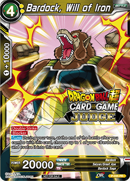 Bardock, Will of Iron - Judge Promotion Cards - Promo - P-035