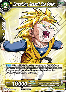 Scrambling Assault Son Goten - Promotion Cards - Promo - P-062