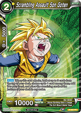 Scrambling Assault Son Goten (Event Pack 2 - 2018) - Promotion Cards - Promo - P-062_PR