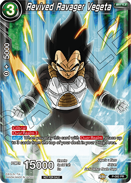 Revived Ravager Vegeta - Promotion Cards - Promo - P-082