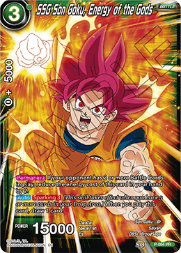 SSG Son Goku, Energy of the Gods (Special Pack Set 6) - Promotion Cards - Promo - P-094