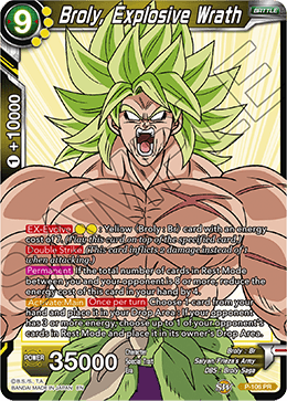 Broly, Explosive Wrath - Promotion Cards - Promo - P-106