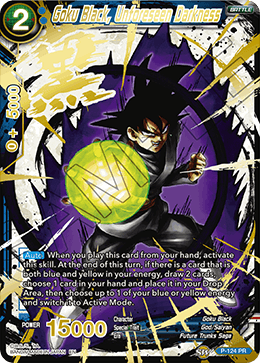 Goku Black, Unforeseen Darkness (Alternate Art) - Special Anniversary Set 2021 - Promo - P-124