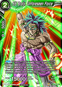 SS Broly, Unforeseen Force (Expansion 4/5 Sealed Tournament) - Promotion Cards - Promo - P-125