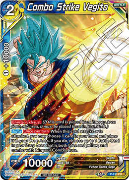 Combo Strike Vegito (Shop Tournament: Assault of Saiyans) - Promotion Cards - Promo - P-133