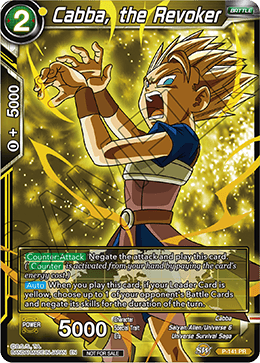 Cabba, the Revoker - Tournament Promotion Cards - Promo - P-141