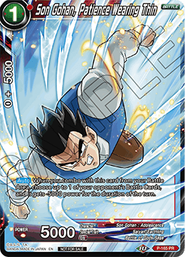 Son Gohan, Patience Wearing Thin - Promotion Cards - Promo - P-165