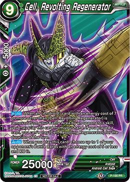 Cell, Revolting Regenerator - Promotion Cards - Promo - P-190