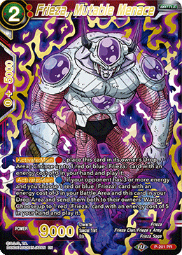 Frieza, Mutable Menace (Gold Stamped) - Mythic Booster - Uncommon - P-201