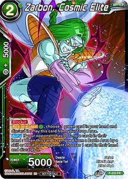 Zarbon, Cosmic Elite - Promotion Cards - Promo - P-223