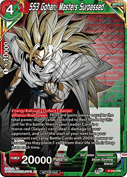 SS3 Gohan, Masters Surpassed - Promotion Cards - Promo - P-241