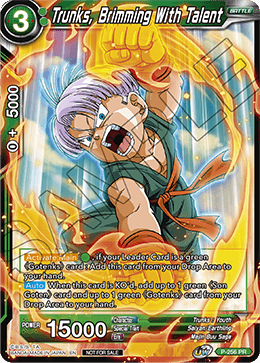 Trunks, Brimming With Talent - Promotion Cards - Promo - P-256