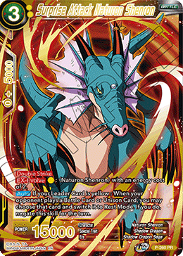 Surprise Attack Naturon Shenron (Gold Stamped) - Mythic Booster - Uncommon - P-260