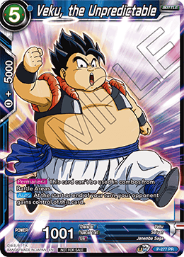 Veku, the Unpredictable (Unison Warrior Series Tournament Pack Vol.3) - Tournament Promotion Cards - Promo - P-277