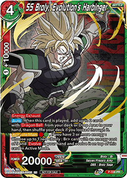 SS Broly, Evolution's Harbinger (Championship Pack 2021 Vol.2) - Promotion Cards - Promo - P-336