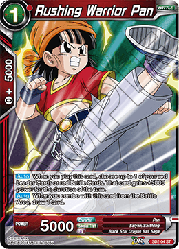 Rushing Warrior Pan - Cross Worlds - Starter Rare - SD2-04