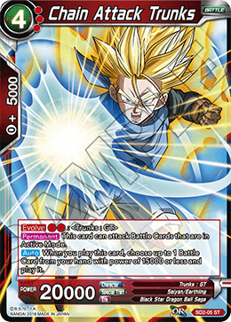 Chain Attack Trunks - Mythic Booster - Common - SD2-05