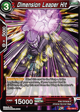 Dimension Leaper Hit - Tournament of Power - Common - TB1-009
