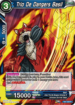 Trio De Dangers Basil - Tournament of Power - Rare - TB1-038