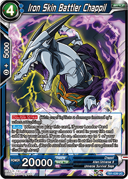 Iron Skin Battler Chappil - Tournament of Power - Uncommon - TB1-039